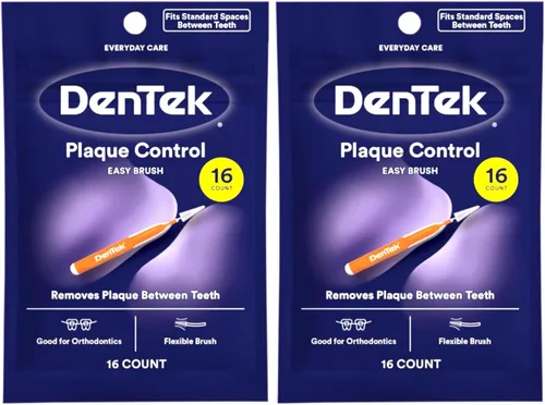 Vista 4 de DenTek Limpiadores de cepillo fáciles 16 ea