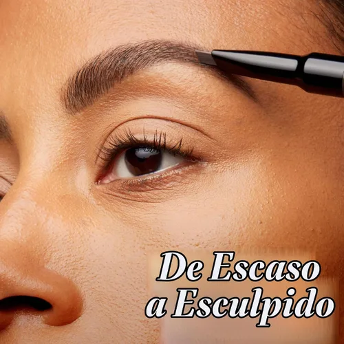 Vista 5 de LAURA GELLER NEW YORK Sculpt-n-Stay - Lápiz impermeable para cejas y gel - Rubio
