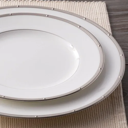 Vista 4 de Noritake Rochelle Platinum - 5 piece place setting, White