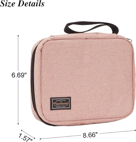 Vista 4 de PACMAXI Funda de transporte de almacenamiento para 20 correas de reloj, compatible con relojes, soporte de correa de reloj expandible, almacena 20