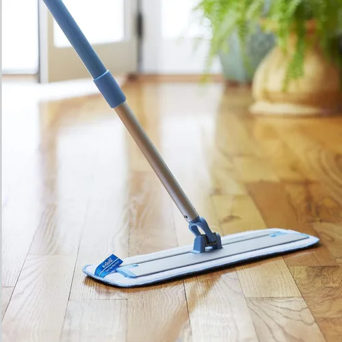 Vista 2 de E-Cloth - Trapeador de limpieza profunda duradero de microfibra húmeda - Usa con sólo agua para limpieza de suelos sin químicos, Paquete de 1