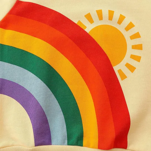 Vista 3 de Bumeex Sudadera con cuello redondo para niña de 2 a 7 años