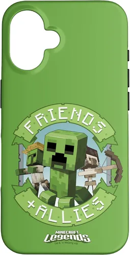 Vista 32 de Minecraft Legends Friends & Allies Mobs - Carcasa para iPhone 17