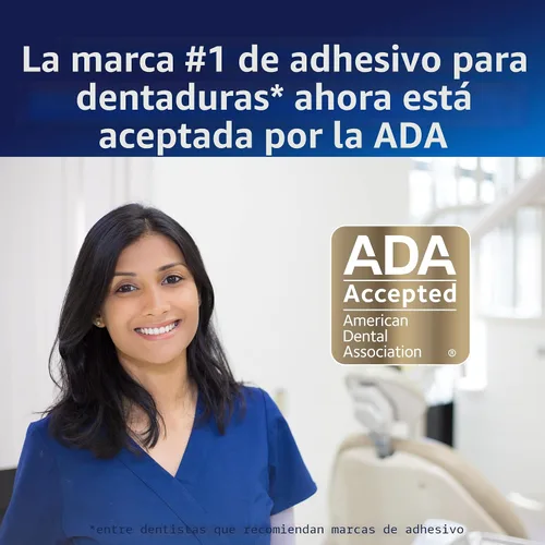 Vista 5 de Fixodent Ultra Max Hold - Adhesivo para dentaduras postizas, 2.2 onzas, (el embalaje puede variar)