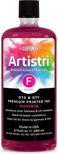 Vista 14 de Artistri® Serie F DTG y DTF Tinta - Negro - 8 oz