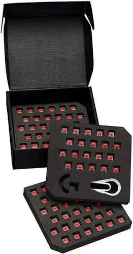 Vista 3 de Logitech Kit de interruptor de teclado mecánico para juegos G Pro X (GX RED Linear)