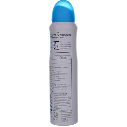 Vista 4 de Dove Dry Spray Antitranspirante, Nourished Beauty 3.80 oz (paquete de 8)