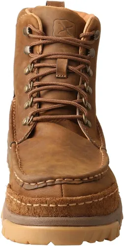 Vista 3 de Twisted X CellStretch Work - Botas de sillín desgastadas para hombre, 6 pulgadas