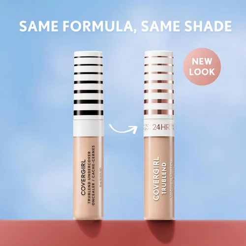 Vista 3 de COVERGIRL TruBlend Undercover Corrector, Edificable, Cobertura Completa, 24 Horas de Duración, Acabado Mate - L150 Porcelana