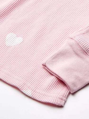Vista 3 de Tienda Essentials Conjunto de ropa interior térmica larga para niñas y niños pequeños