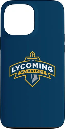 Vista 24 de Lycoming Warriors Sword & Shield Logo Lycoming College Case for iPhone 16