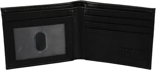 Vista 3 de Shang Chi Gel Printed Bifold para hombre, Negro -, Billetera plegable