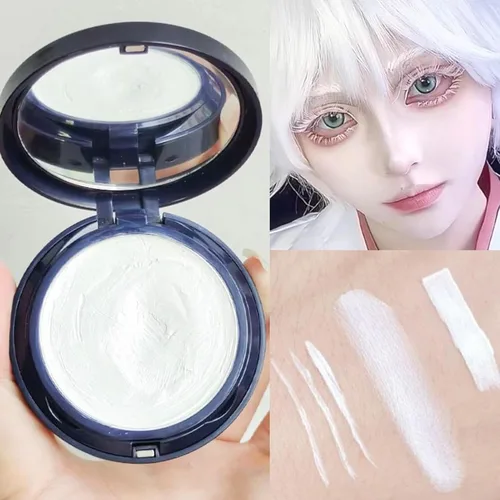 Vista 2 de Maquillaje facial blanco resistente al sudor no pegajoso de la base de cosméticos