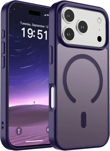 Vista 132 de SUPFINE Funda magnética para iPhone SE 2022 (3ª)/2020 (2ª), iPhone 8 (compatible con MagSafe) (protección contra caídas de grado militar), funda