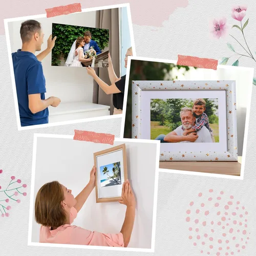 Vista 6 de Therwen 30 piezas de 8 x 10 pulgadas Sublimación de metal en blanco de aluminio para sublimación Señales en blanco hojas de paneles de fotos