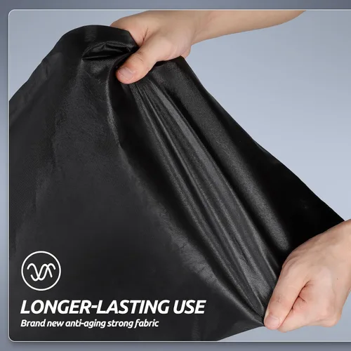 Vista 5 de Migaven Car Cover Custom Fit for Jeep Wrangler 2 Door 1987-2026 JK JL CJ YJ TJ, Waterproof Rain Sun Protection with Door Zipper & Inner Cotton