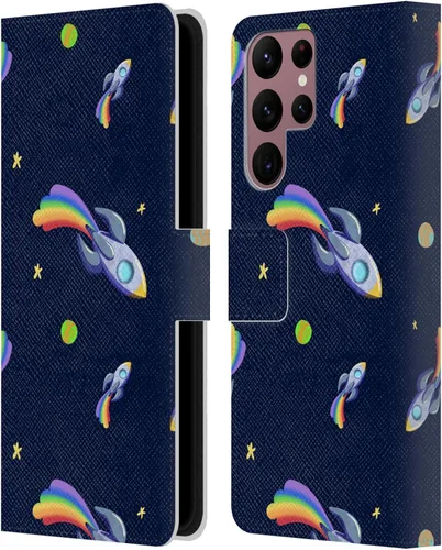 Vista 131 de Head Case Designs Officially Licensed Carla Morrow Colorful Space Dice Patterns Leather Wallet Case Compatible with Samsung Galaxy A07 4G