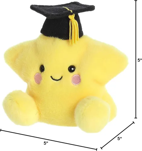 Vista 7 de Aurora® Adorable Palm Pals™ Magna Graduation Star™ - Divertido peluche coleccionable para coleccionistas de niños y adultos, perfecto para decorar