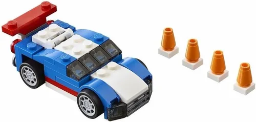 Vista 4 de LEGO Creador Blue Racer