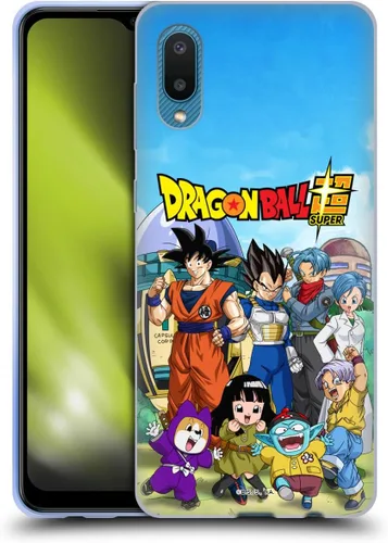 Vista 44 de Head Case Designs Funda de gel con licencia oficial de Dragon Ball Super Group Future Trunks Arc Characters [protección de grado militar] compatible