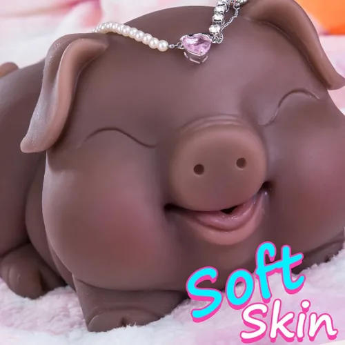 Vista 7 de Muñeca sexual realista para hombres, masturbador masculino de cerdo con vaginal apretado y anal profundo, juguete sexual de tamaño completo, lindo