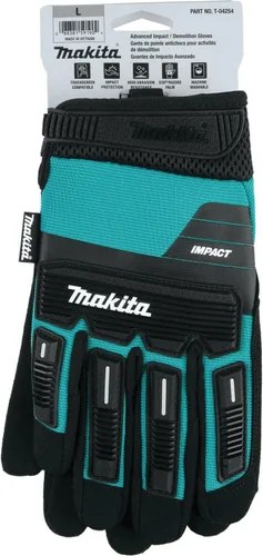 Vista 7 de Makita Guantes de demolición de impacto avanzado unisex T 04254