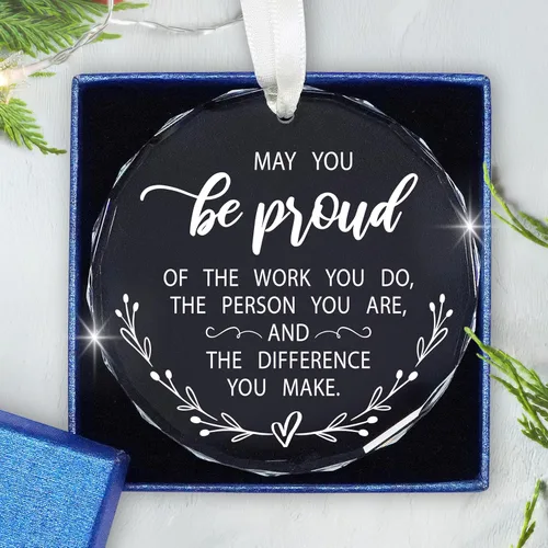 Vista 13 de Regalos inspiradores para mujeres, hombres, adornos de Navidad, cumpleaños, regalos inspiradores para amigos, compañeros de trabajo, ideas de regalo