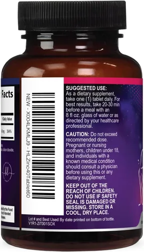 Vista 8 de Suplementos de zinc de 40 mg – Apoyo inmunológico de alta potencia y suplemento antioxidante – El mejor suplemento de zinc para la salud de la piel