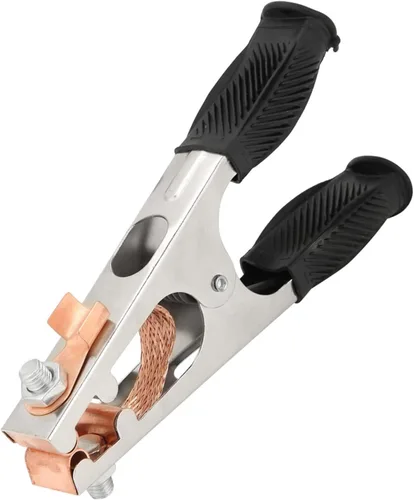 Vista 6 de Jeanoko Abrazadera de tierra 500A soldadura de cobre galvanizado Clip de tierra de soldadura de tierra abrazadera de tierra de soldadura por arco