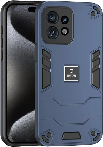 Vista 314 de Funda compatible con Redmi A1, compatible con Redmi A2 2 en 1 [PC dura + TPU], funda de teléfono negra