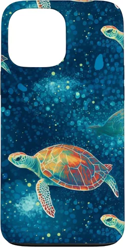 Vista 23 de iPhone 16 Magical Sea Turtles Case