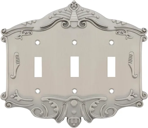 Vista 78 de Nostalgic Placa de cubierta de interruptor de luz victoriana de almacén