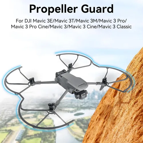 Vista 2 de Protector de hélice para DJI Mavic 3 Pro/Cine/Mavic 3 Classic Quick Release Prop Blade Guard para DJI Mavic 3 Series y Mavic 3E, Mavic 3T, Mavic 3M