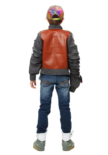 Vista 2 de Chaqueta de disfraz de Marty McFly para niños de Volver al Futuro Multicolor