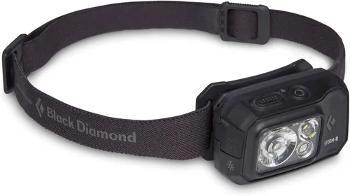 Vista 9 de BLACK DIAMOND Linterna frontal Storm 400 400 lúmenes de brillo Impermeable y regulable 3 pilas AAA (incluidas) Camping, senderismo, correr