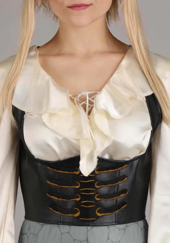 Vista 6 de Disfraz de Jareth para Mujer de Labyrinth Multicolor