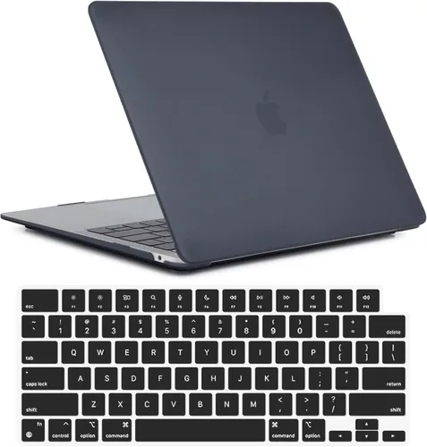 Vista 11 de Funda compatible con MacBook Pro de 13 pulgadas 2012 2011 2010 2009 2008 versión A1278, funda protectora de plástico duro y cubierta de teclado