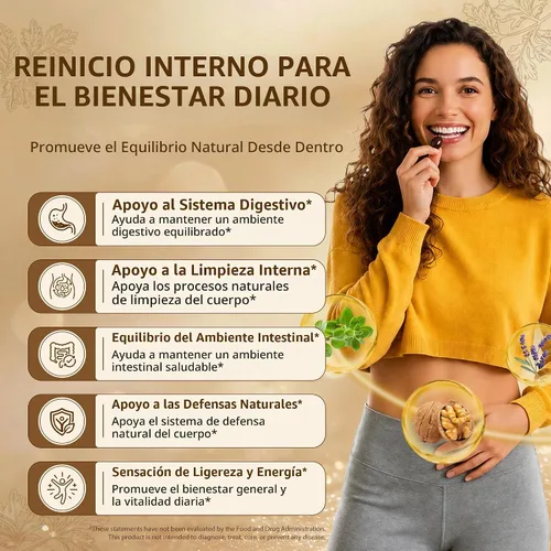 Vista 2 de 18-en-1 Ajenjo Negro Nuez Clavo Suplemento herbario Ayuda para la Salud