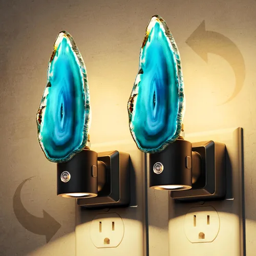 Vista 23 de L LOHAS LED Las luces nocturnas se enchufan a la pared, enchufe en la luz Beige-3000K