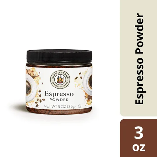 Vista 9 de King Arthur Espresso en polvo: Extracto de horneado premium para un rico sabor a chocolate, tarro reutilizable de 3 onzas, certificado Kosher