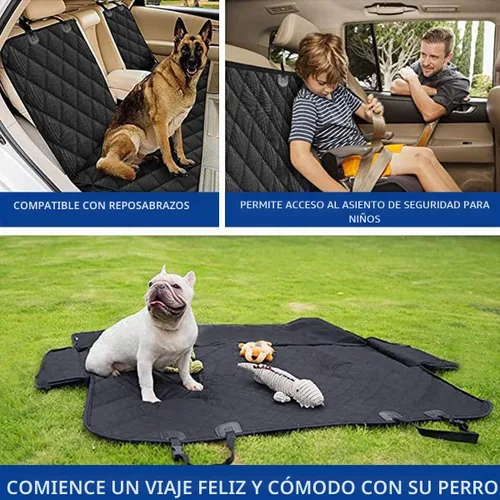 Vista 5 de BESULEN - Funda impermeable para asiento de coche, color negro