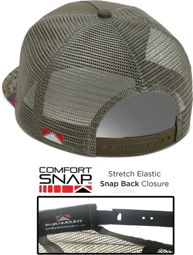 Vista 2 de Paramount Outdoors Sombreros de caza de aves de Upland para hombre, sombreros de camionero de faisán y codorniz