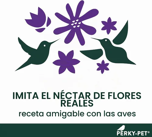 Vista 2 de Perky-Pet 522 Néctar de colibrí transparente listo para usar en lata de aluminio reciclable – 4 latas, 16 onzas cada una – 64 onzas líquidas