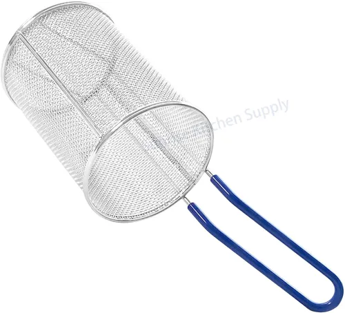 Vista 3 de Sunrise Cesta de hervir pasta de acero inoxidable (1, 5 pulgadas de profundidad x 7 pulgadas de alto)