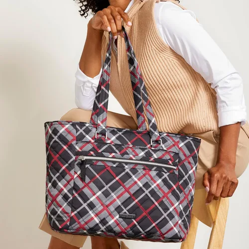 Vista 11 de Vera Bradley Bolsa de trabajo de sarga de alto rendimiento para mujer