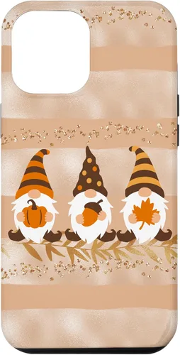 Vista 26 de Fall Autumn Gnomes Phone Case Modern Pastel Cute Beige Case for iPhone 17