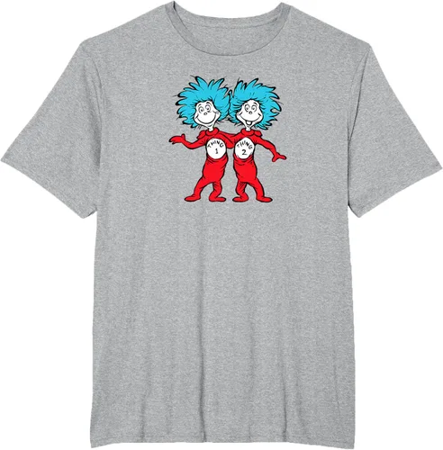 Vista 50 de Dr. Seuss Thing 1 Thing 2 Buddies - Camiseta Negro
