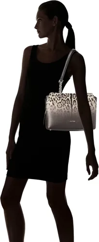 Vista 8 de Calvin Klein Mochila de cadena de triple compartimento con micro guijarros de Hailey
