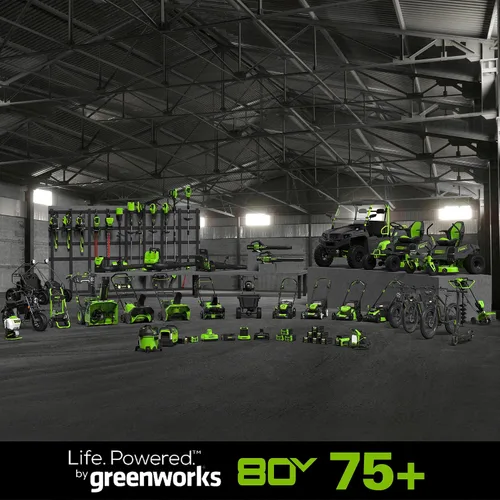Vista 6 de Greenworks Motosierra inalámbrica sin escobillas de 80 V y 16 pulgadas
