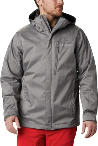 Vista 14 de Columbia - Chaqueta Whirlibird IV Interchange para hombre, impermeable y transpirable Estampado De Camuflaje Mod Verde Piedra